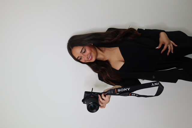 Alexa Faith Borja holding a Sony camera